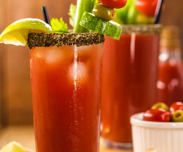 Caesars for Saturday brunch at The Morrissey House