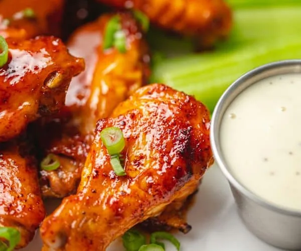 Jumbo grilled wings at The Morrissey House